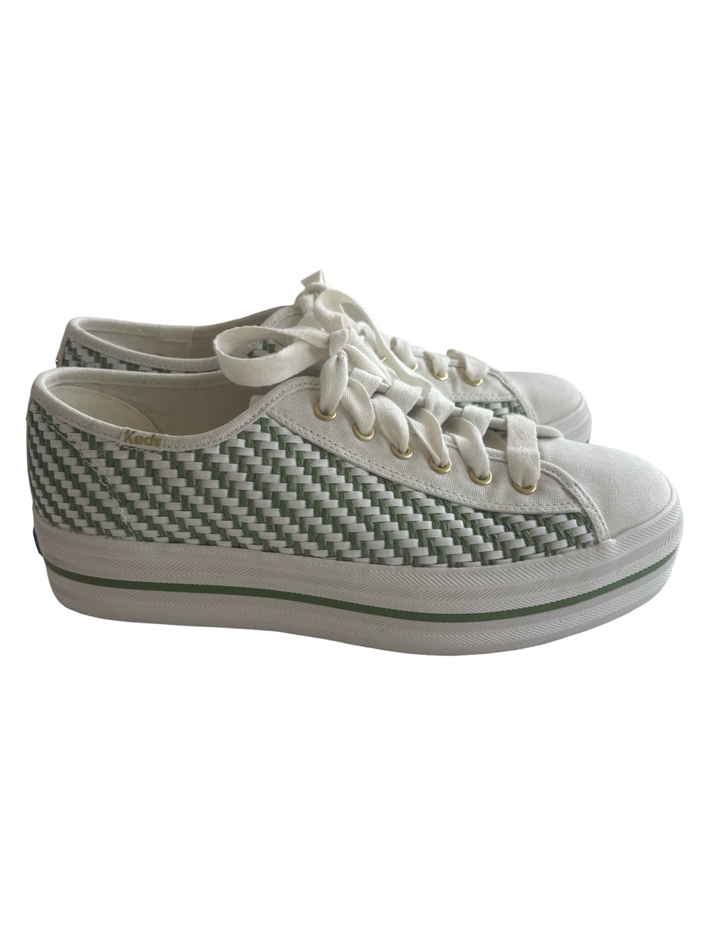 Keds X Kate Spade New York Triple Up Multi-woven Sneakers 9